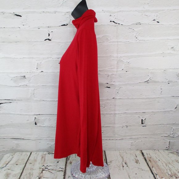 JM Collection Petite Classic Turtleneck Top - Picture 5 of 7